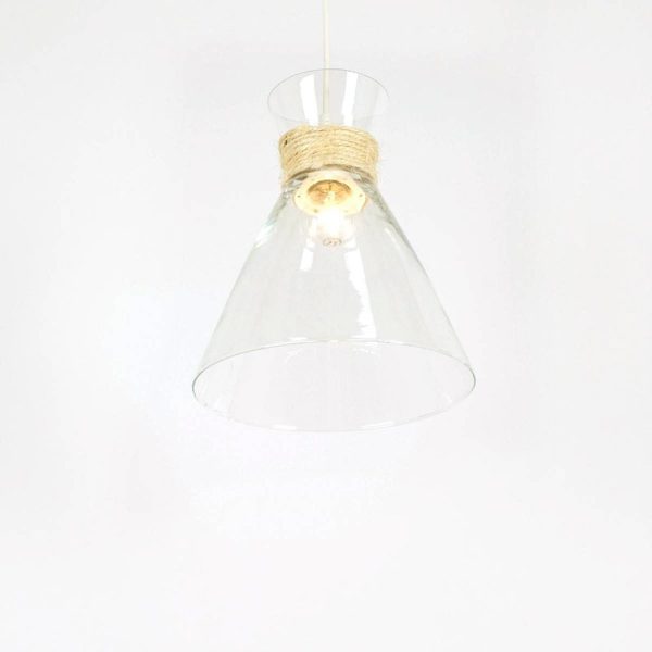 Suspension CORDES Transparente en Verre Soufflé – Image 4