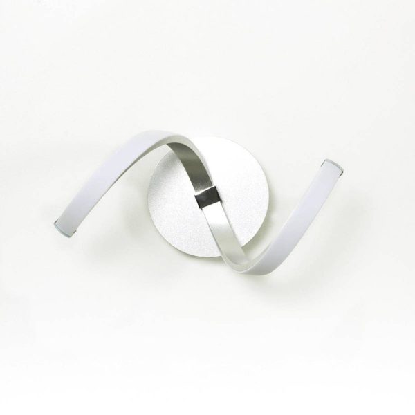 Applique Design LED NUR Argenté en Métal et Acrylique – Image 3
