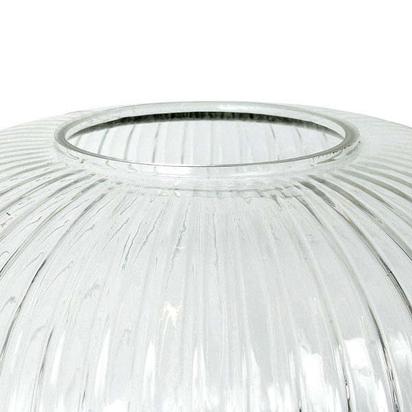 Lampe à Poser Verre Vintage Transparent et Doré M8 – Image 4
