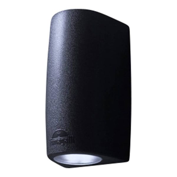 Applique Fumagalli murale Marta90 2xGU10/6w CCT IP55,noir – Image 3