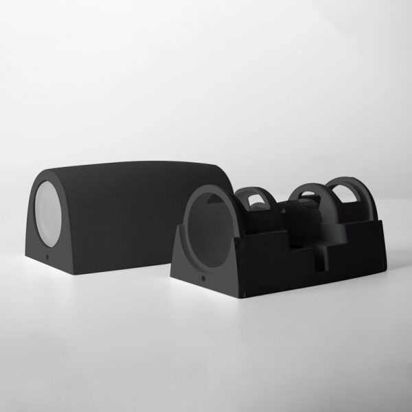 Applique Fumagalli murale Marta90 2xGU10/6w CCT IP55,noir – Image 4