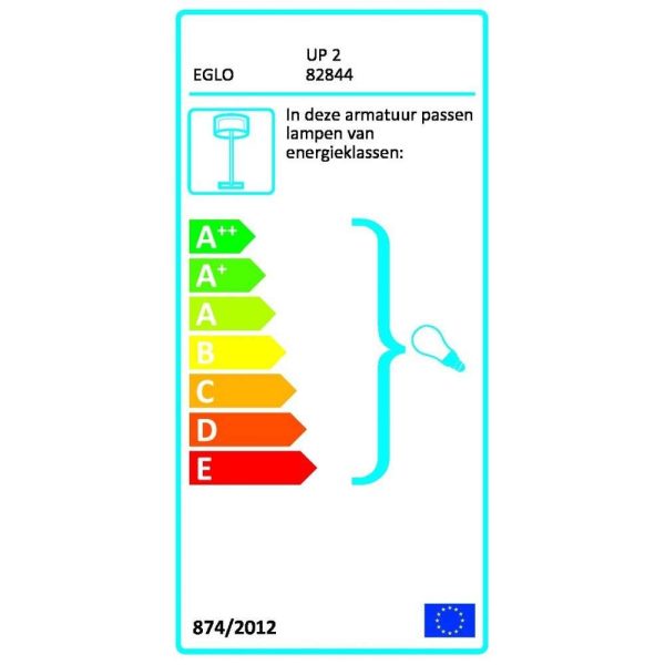 Eglo Up 2 Lampadaire – Image 5
