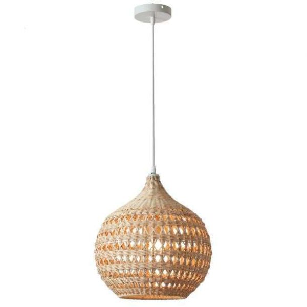 Suspension Keria Fuga 1xE27 36cm,naturel