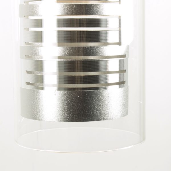 Suspension Keria Bank 1xE27 IP20,argent – Image 3