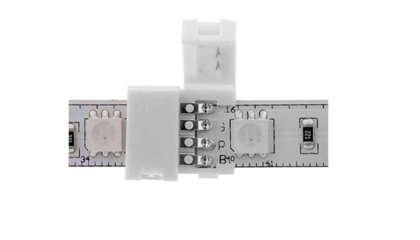 Connecteur double clip pour ruban led RGB – Image 2
