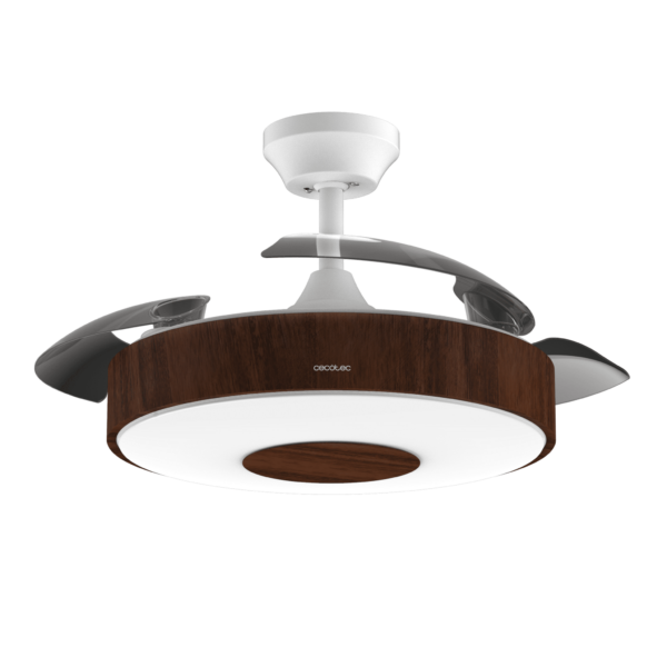 Ventilo Cecotec 3P rétractables Aero4200 40w CCT 106cm,noyer