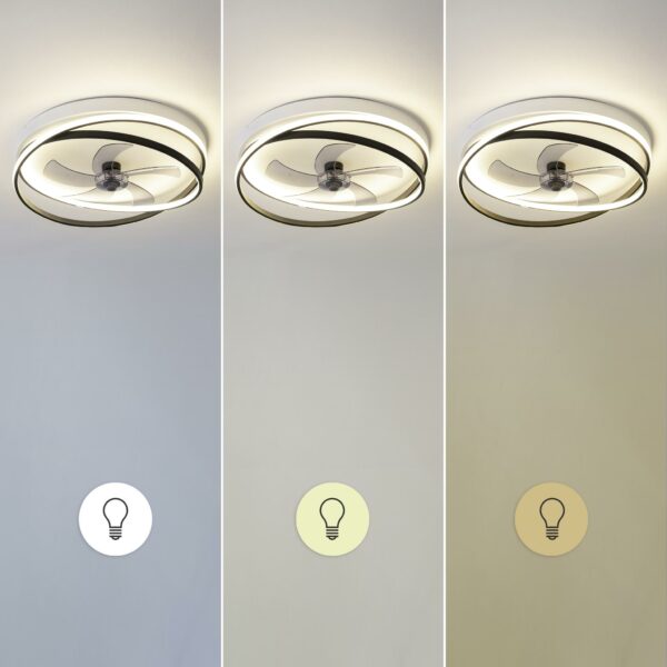 Ventilo Cecotec 5P LampAero600 Flowlight 40w CCT 60cm,blanc