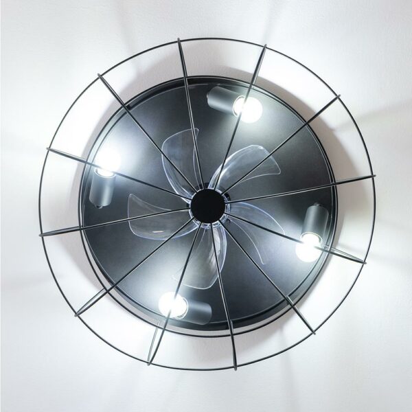 Ventilo Cecotec 5P LampAero600 4x27 40cm,noir