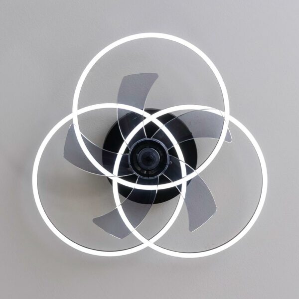 Ventilo Cecotec 5P LampAero670 Flowlight 40w CCT 65cm,noir
