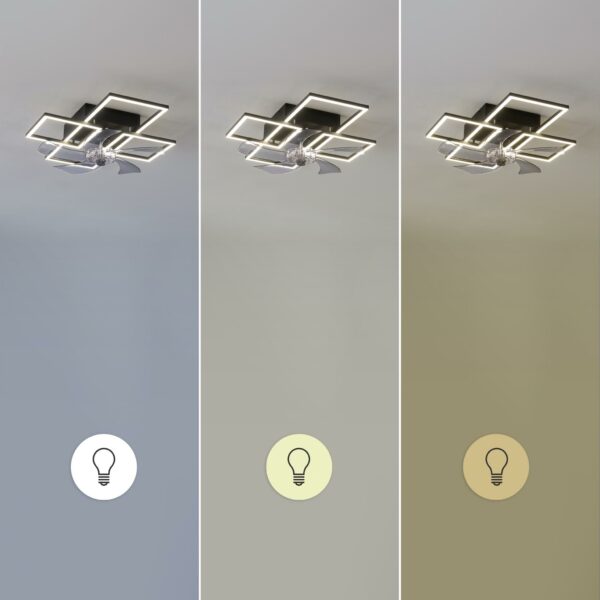 Ventilo Cecotec 5P LampAero690 Flowlight 40w CCT 90cm,noir