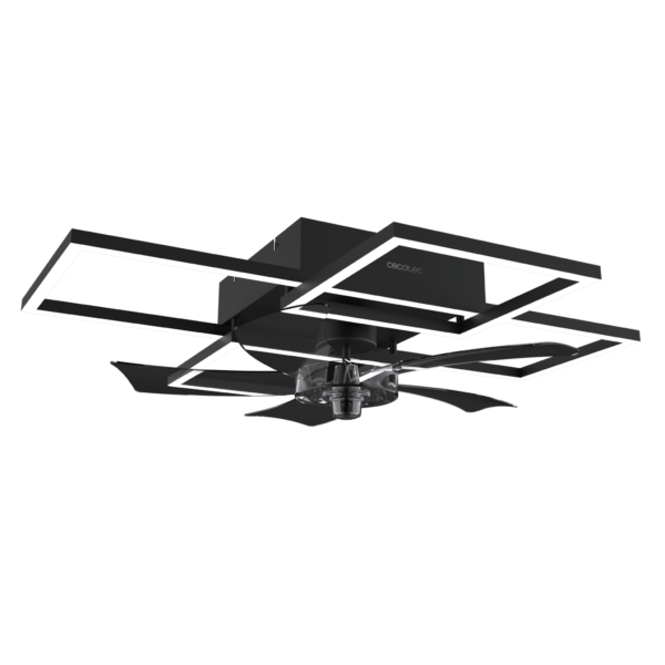 Ventilo Cecotec 5P LampAero690 Flowlight 40w CCT 90cm,noir