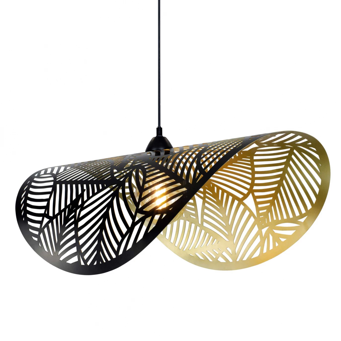 Suspension C-Creation Akana 1xE27 80cm,noir/or &ndash; Image 6