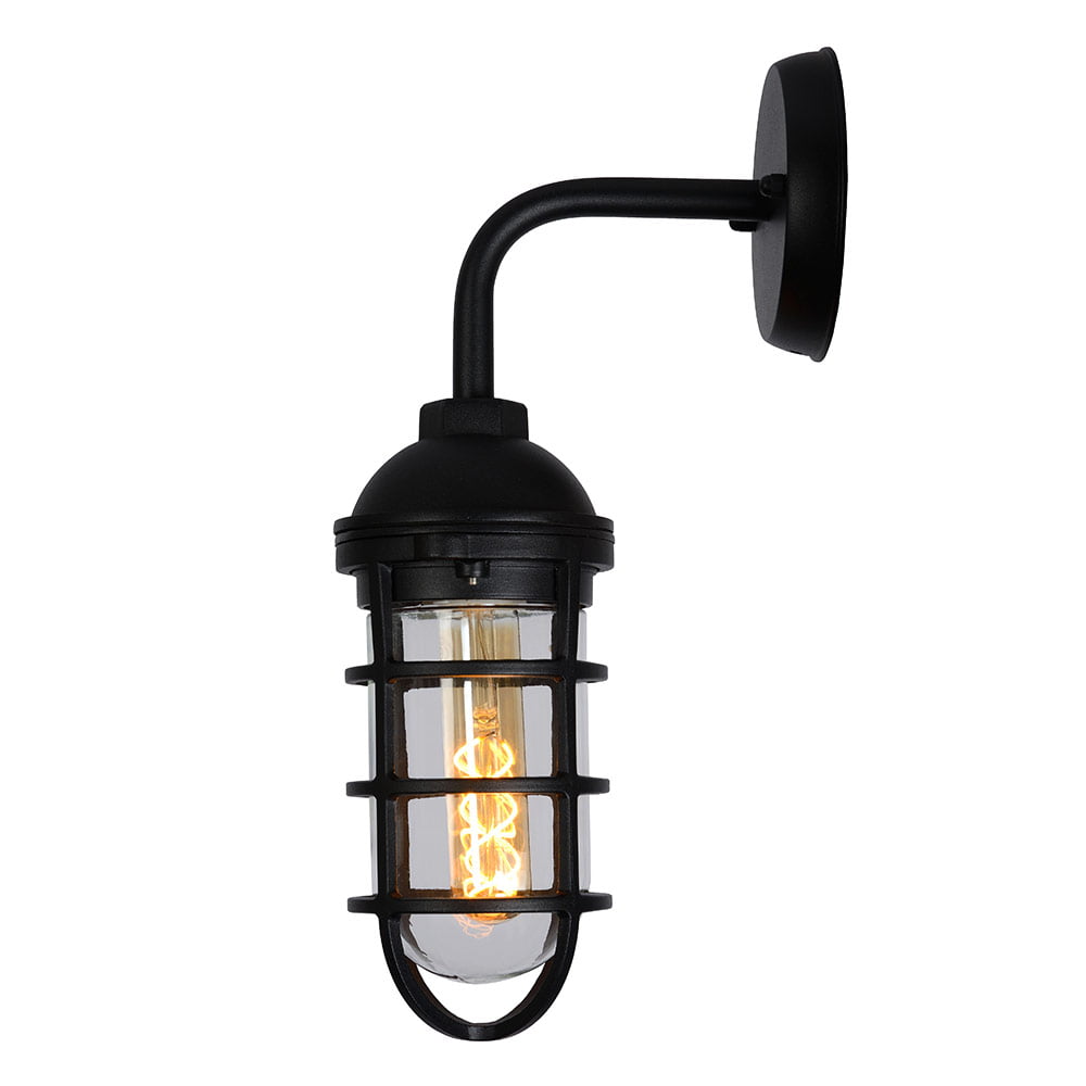 Applique Lucide Limal 1xE27 IP44,noir &ndash; Image 3