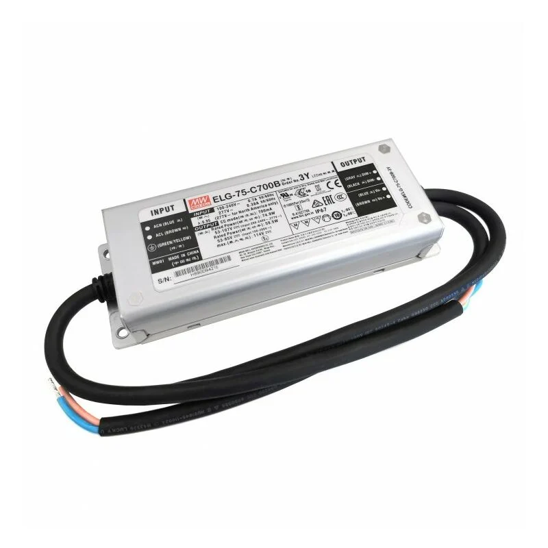 Transformateur meanwell elg dimmable 0-10v 75w &ndash; Image 1