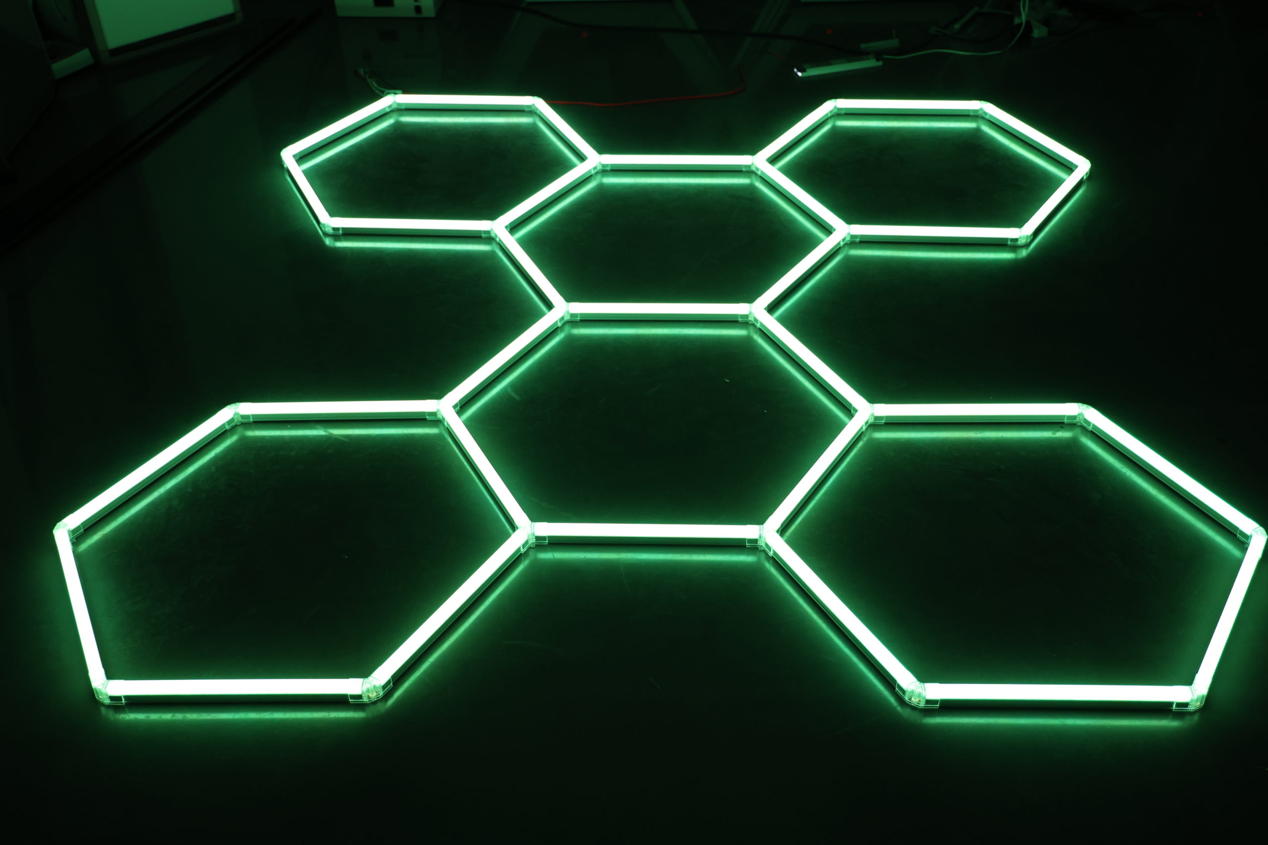 Plafonnier led nid d abeille RGB &ndash; Image 3