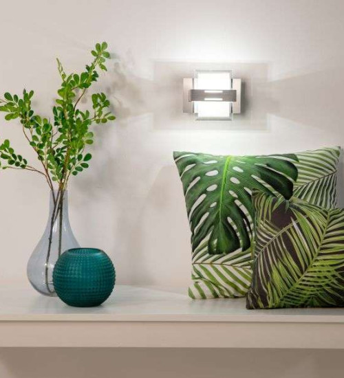 Applique murale Keria Twister 1xG9 IP20,aluminium &ndash; Image 1