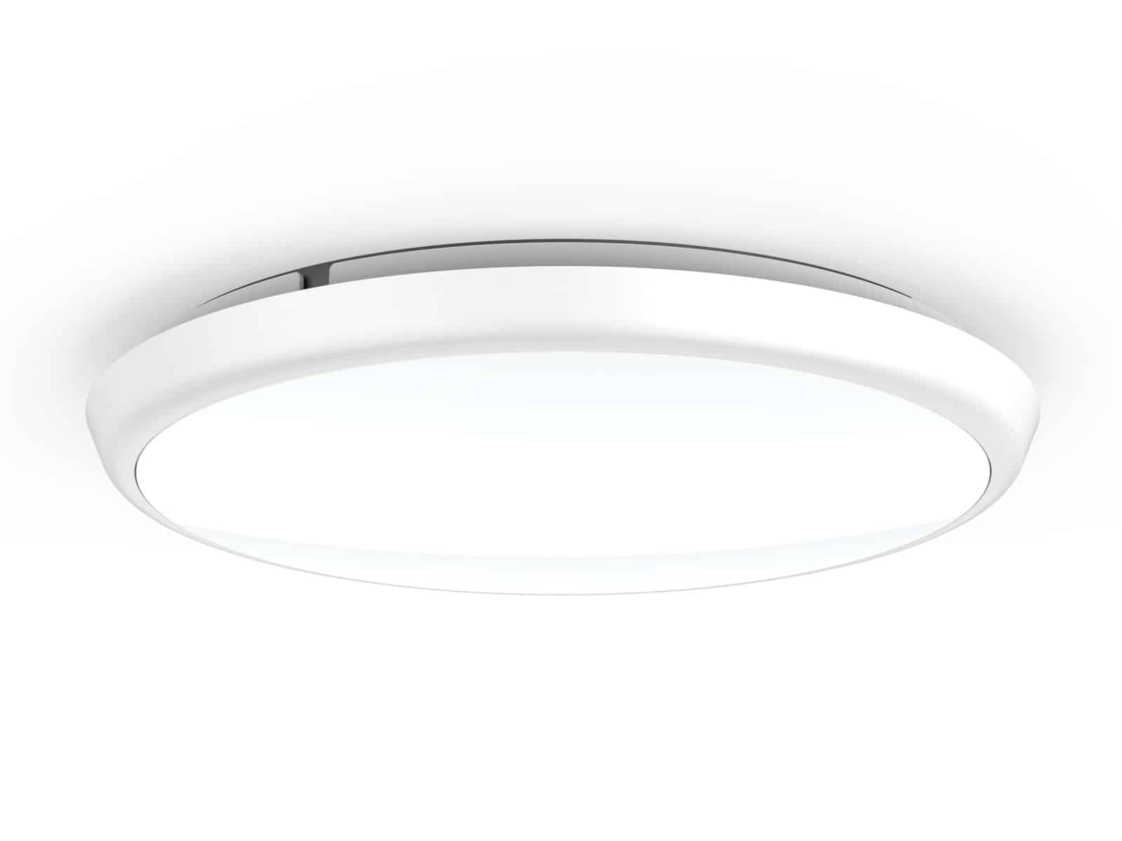 Plafonnier led circulaire 12w 3 CCT dimmable IP54,blanc &ndash; Image 1