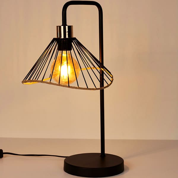 LAMPE A POSER EFFET CORDE TRESSE &ndash; Image 3
