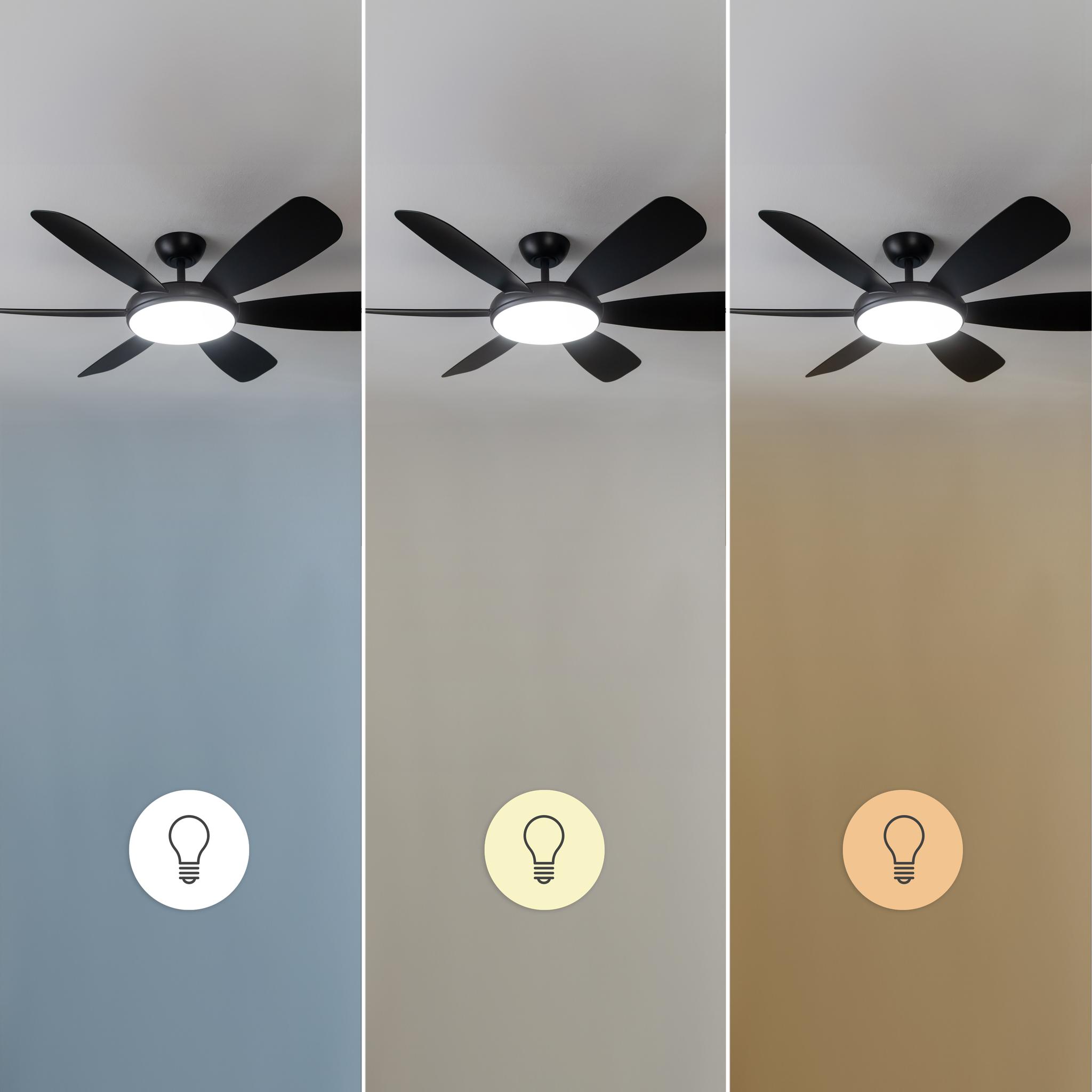 Ventilo Cecotec 6P Aero5200 Pro 32w CCT 132cm,noir &ndash; Image 3