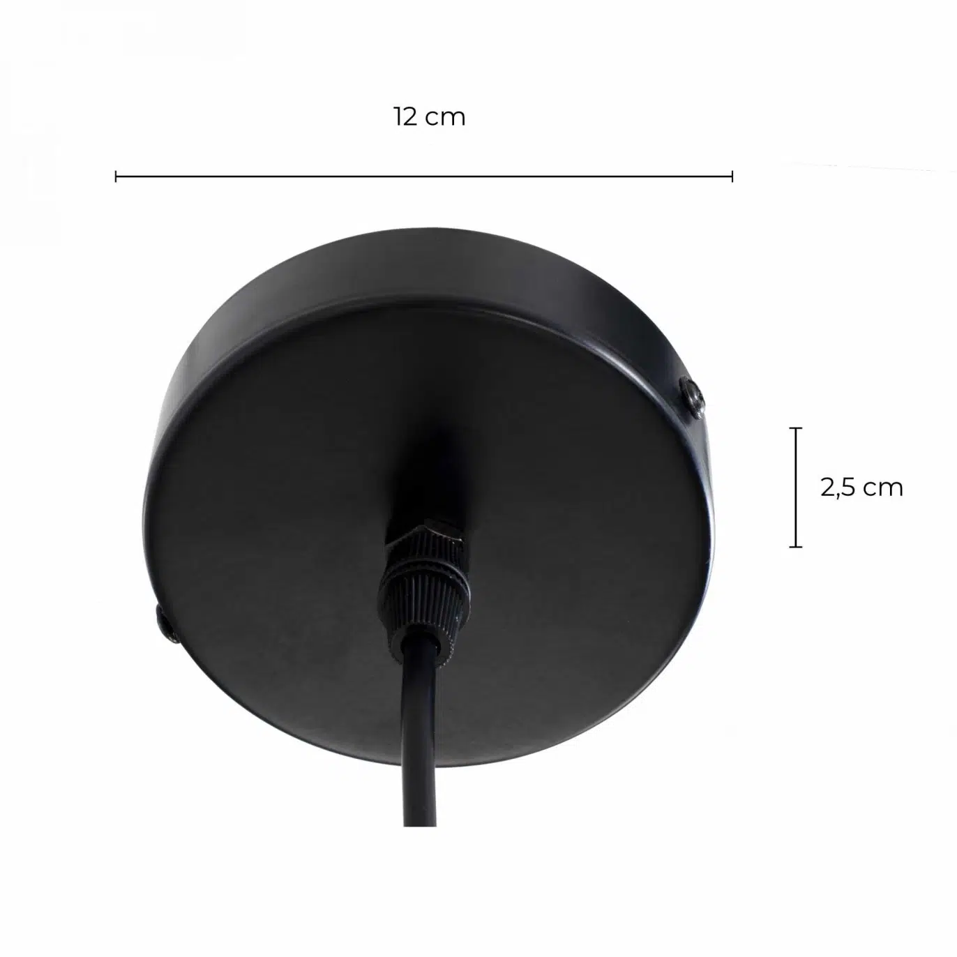 Suspension C-Creation Akana 1xE27 80cm,noir/or &ndash; Image 5