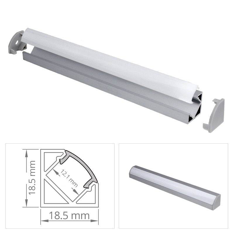 PROFILE ALUMINIUM D' ANGLE &ndash; Image 3