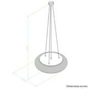 Suspension EOLI en bambou naturel &ndash; Image 3