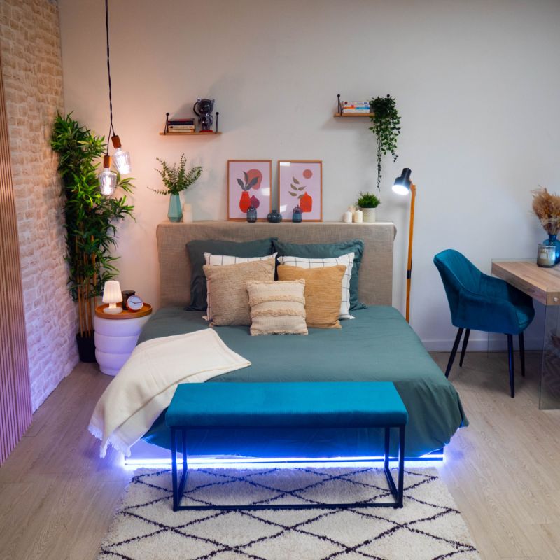 Ruban LED COB 3m RVB - Extensible 6m - &eacute;clairage continu multi-mode &ndash; Image 7