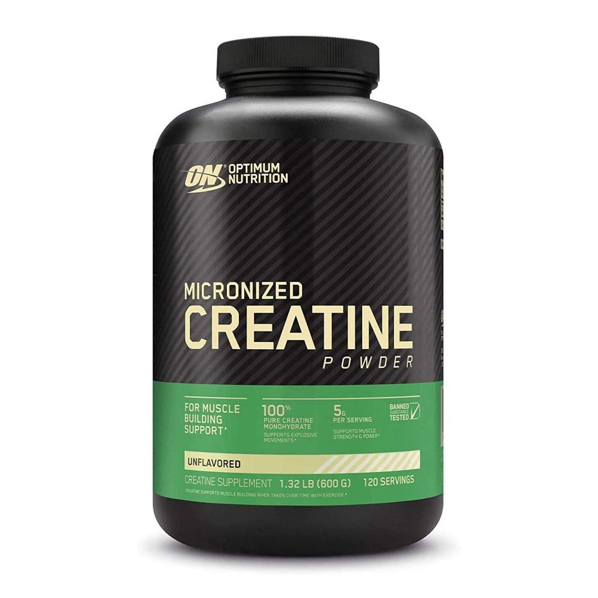 ON Optimum Nutrition Creatina Micronizada Net. Wt. 1.32 Lb (600g)