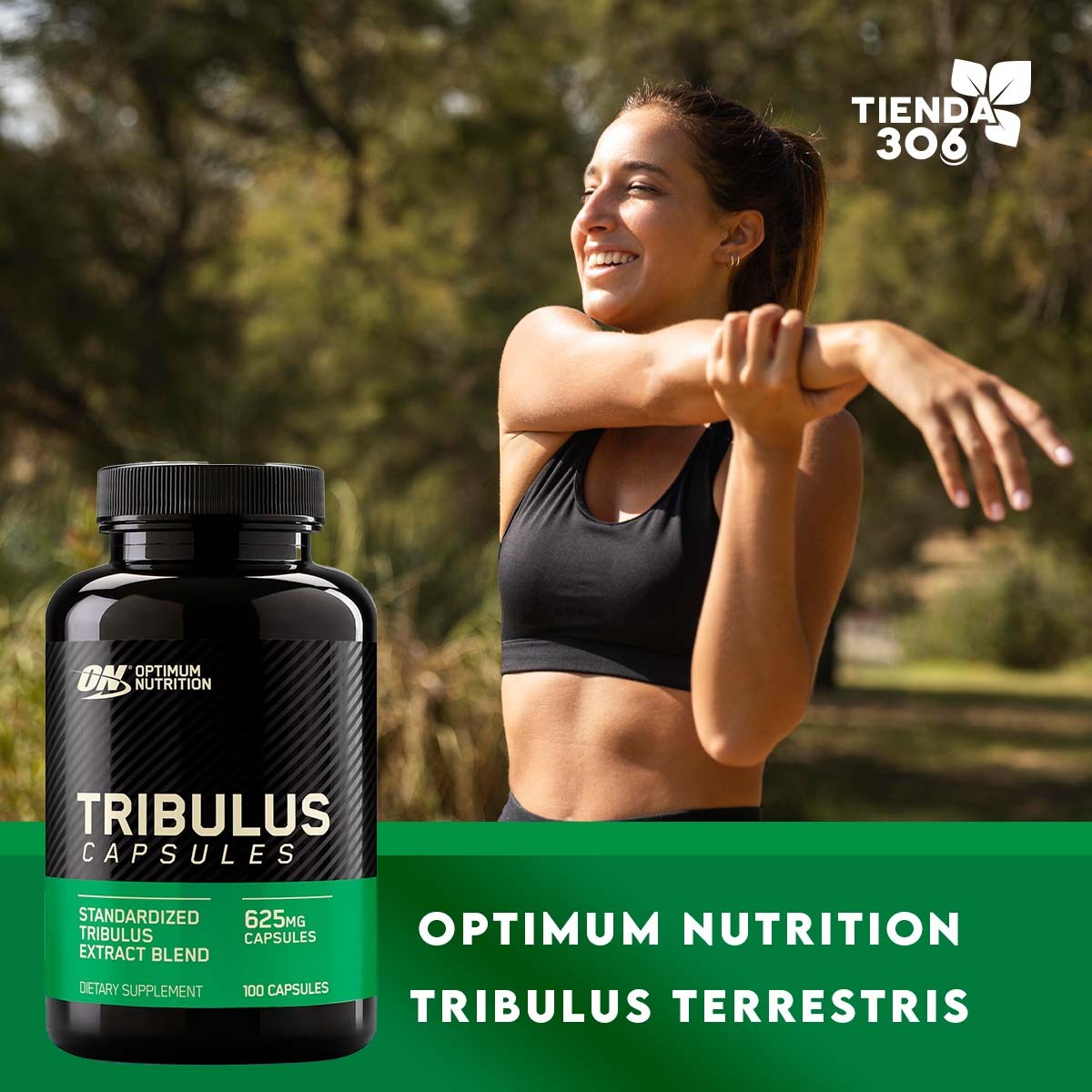 ON Optimum Nutrition Tribulus Terrestris 625 mg Suplemento de Refuerzo de Testosterona 100 Cápsulas - Imagen 4