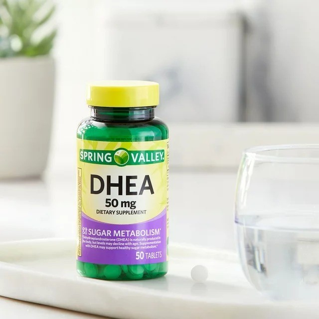 Spring Valley Tabletas DHEA Mejora al Metabolismo del Azucar 50 mg - 50 Tabletas - Imagen 4