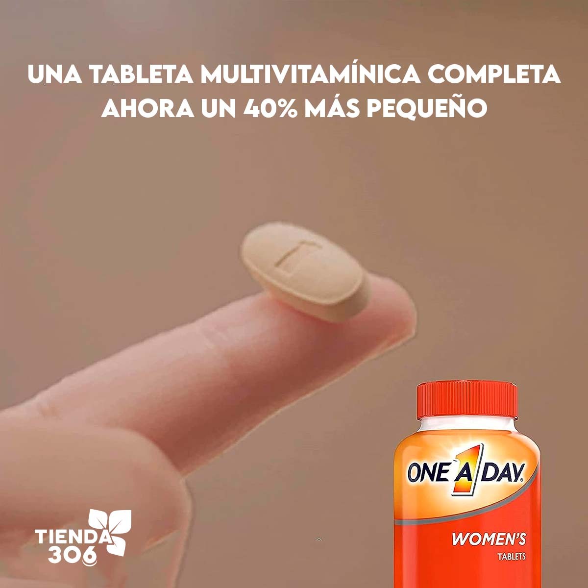 Bayer One A Day Womens Suplemento Multivitamínico para Mujer con Vitamina A, B, C, D y E, Calcio y Magnesio 300 Tabletas - Imagen 4