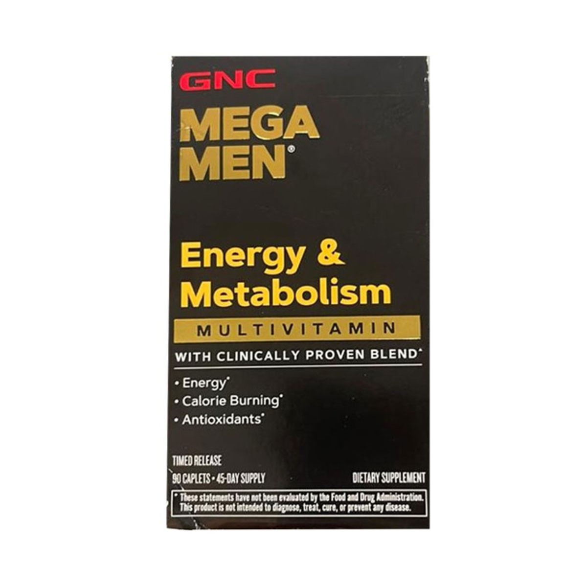Gnc Mega Men Suplemento Multivitamínico para Hombre Energia y Metabolismo Clínicamente Comprobado 90 Cápsulas - Imagen 2