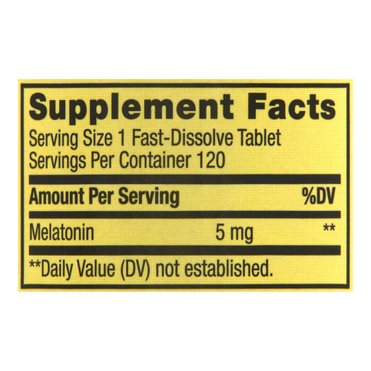 Spring Valley Melatonina 5 Mg Sabor a Fresa 120 Tabletas - Imagen 4