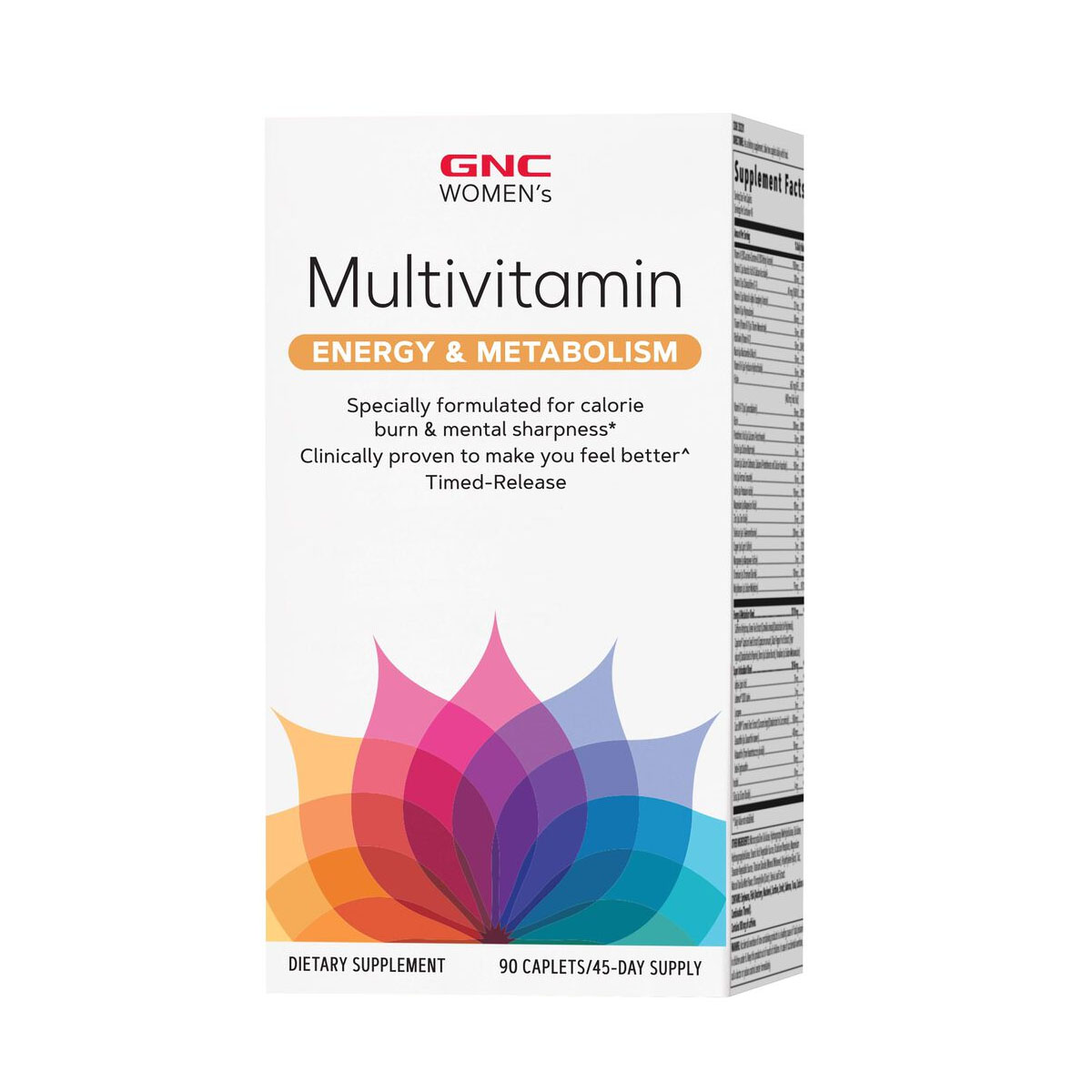 GNC Womens Multivitamina Mujer Energía y Metabolismo 90 Cápsulas - Imagen 2