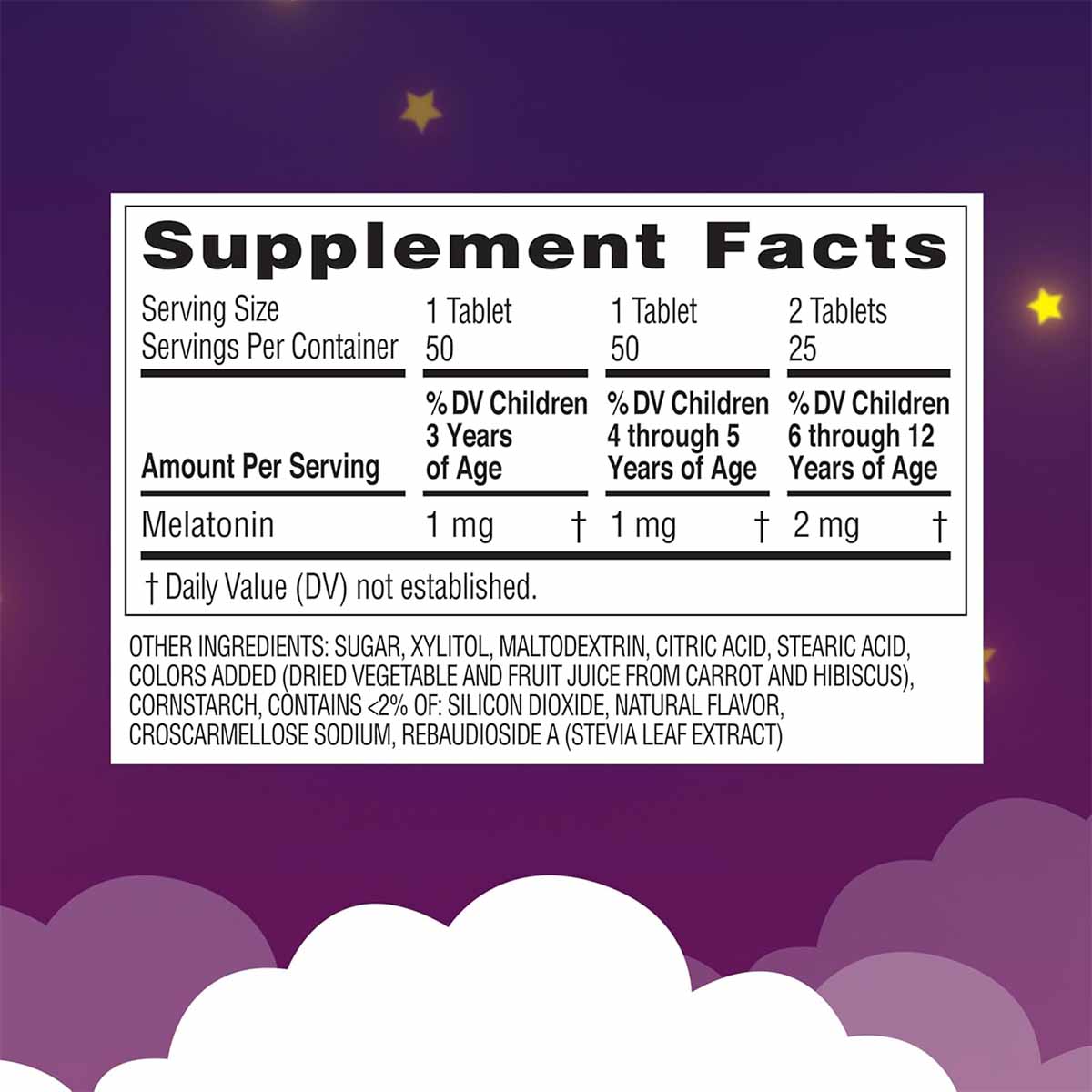 Zarbee's Naturals Melatonina 1 mg Tabletas Masticables para Niños Desde 3 Años, Sabor Uva Natural, 50 Tabletas - Imagen 7