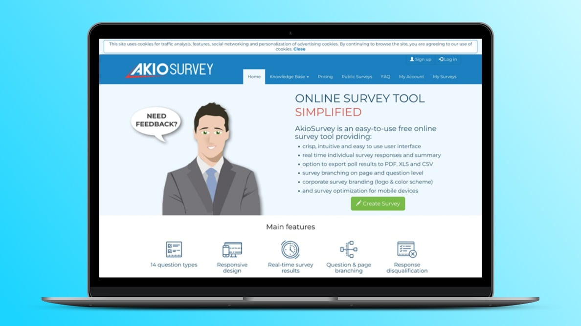 AkioSurvey Lifetime Deal Image