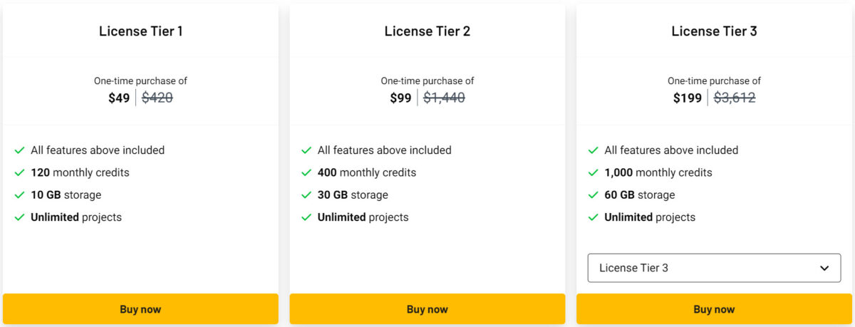 Fourie lifetime deal pricing