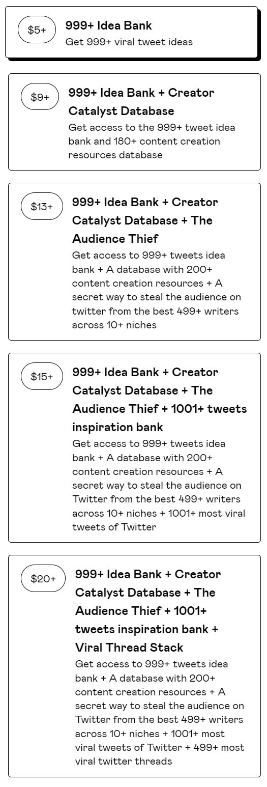 999+ idea bank lifetime deal pricing