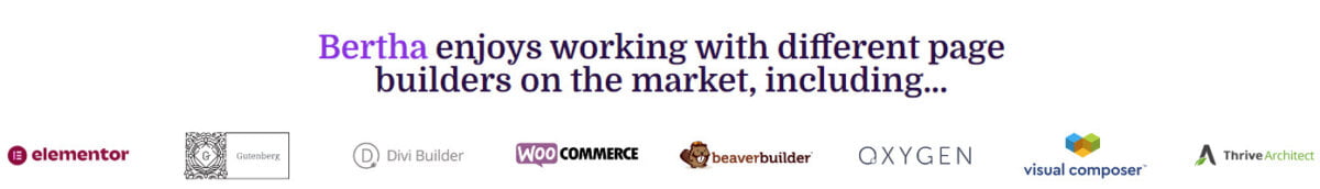 Berta WP Page Builders