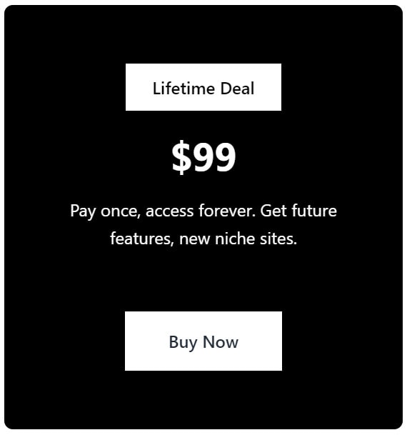 Nichefilter pro pricing i