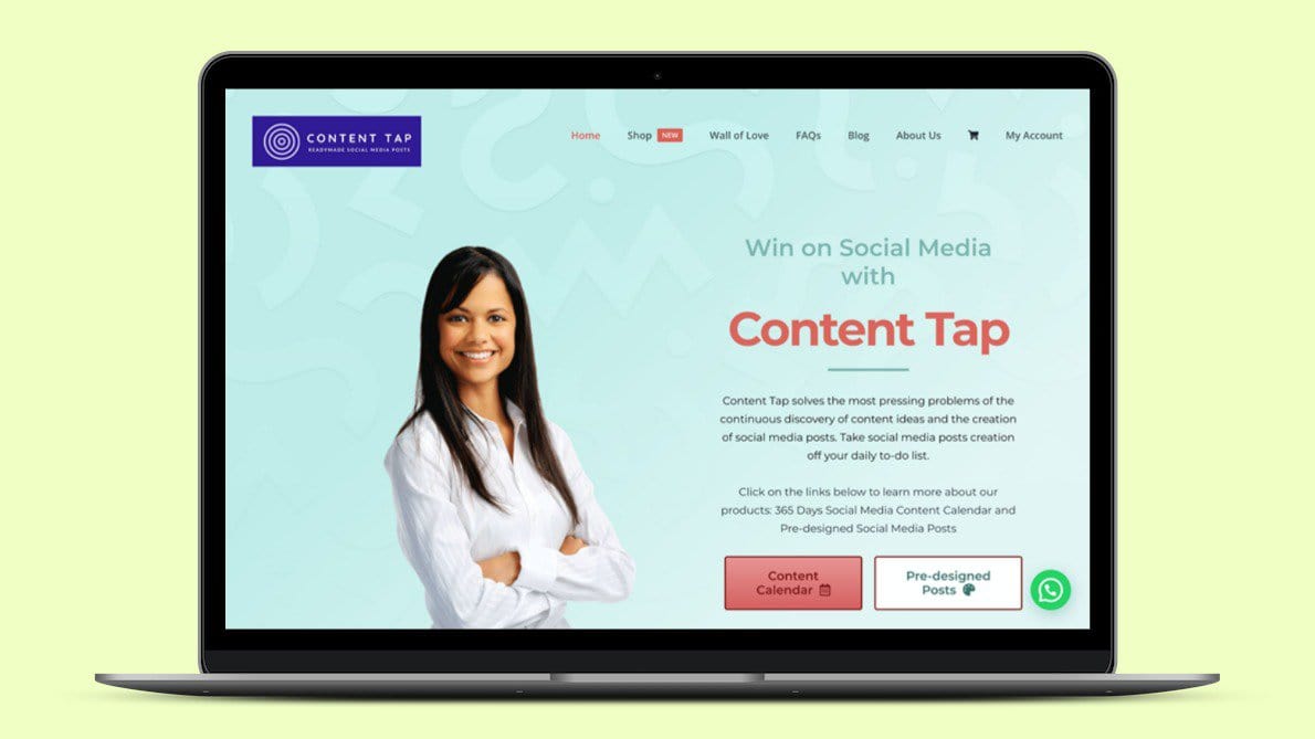 Social Media Content Calendar Lifetime Deal Image