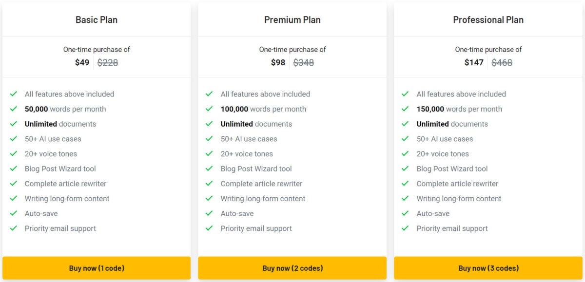 Marmof Lifetime Deal Pricing