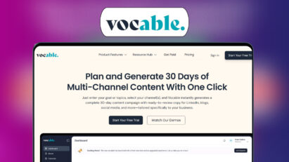Vocable AI Lifetime Deal | Automate Your Content Marketing Workflow