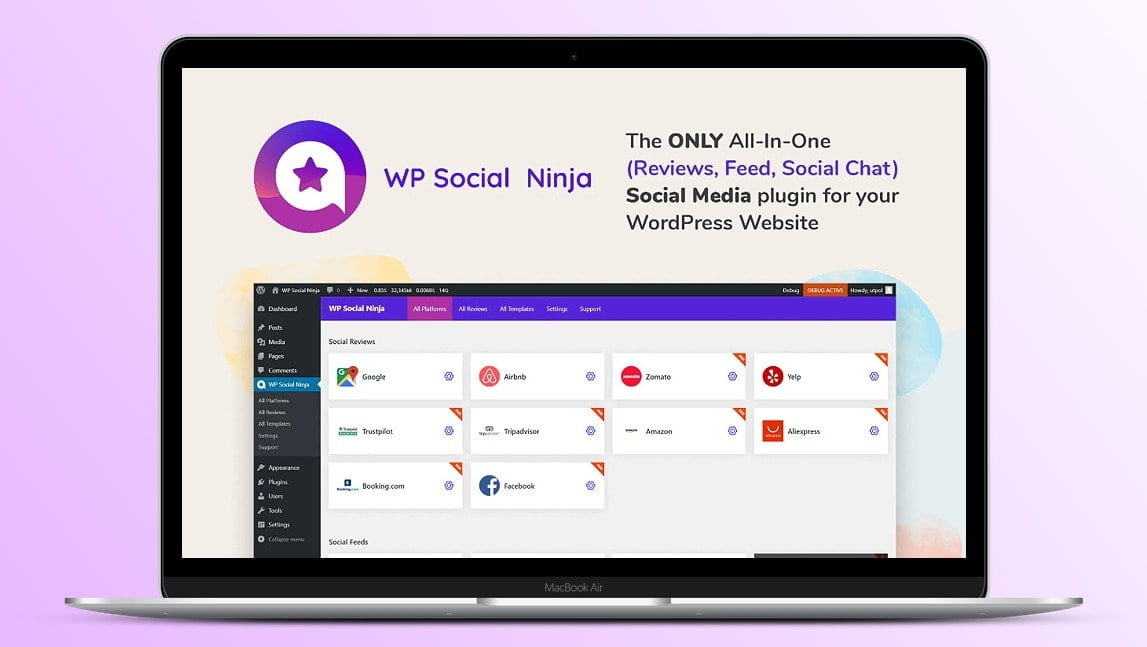 WP Social Ninja Lifetime Deal Image
