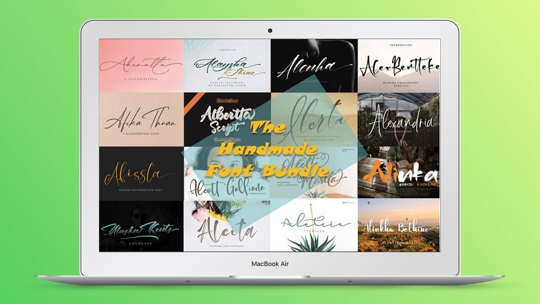 Handmade font bundle