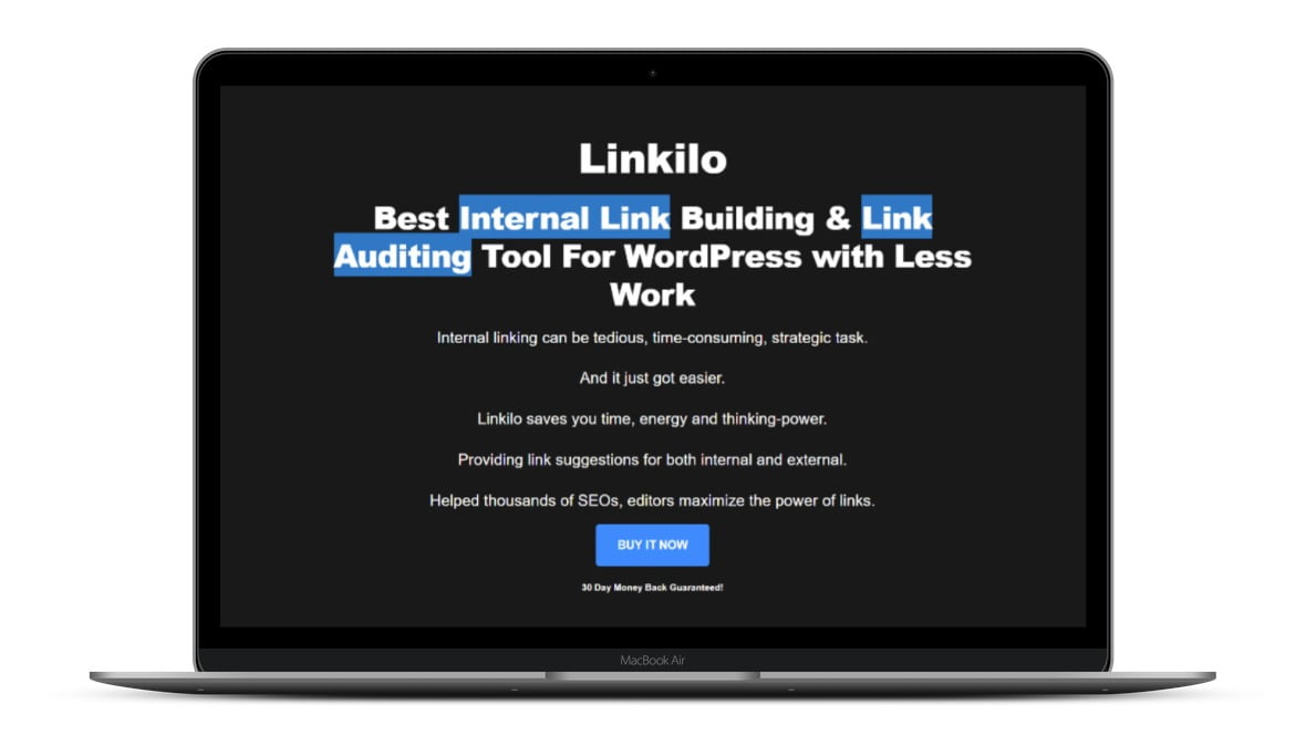 Linkilo Lifetime Deal Image