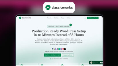 Classic Monks Lifetime Deal -50% OFF | 265+ Powerful WP Features in One Plugin