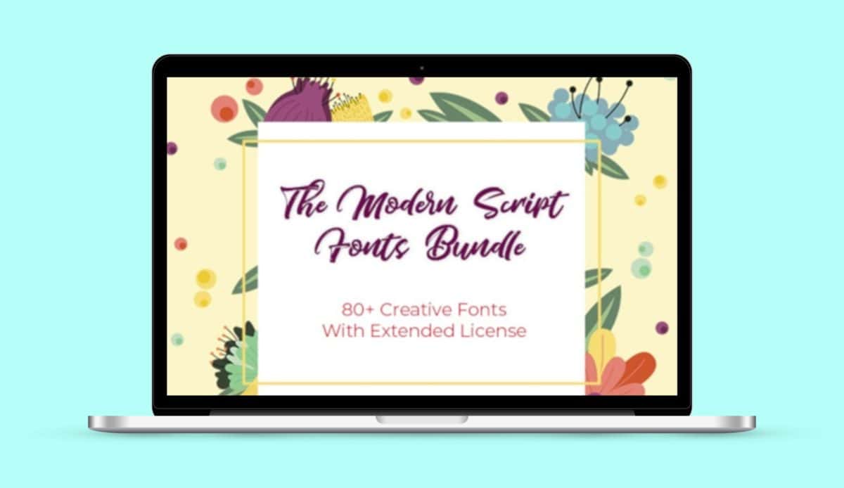 Modern Script Fonts Bundle Deal