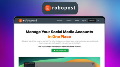 Robopost Black Friday Lifetime Deal - 50% Off | Automate Social Posting with AI