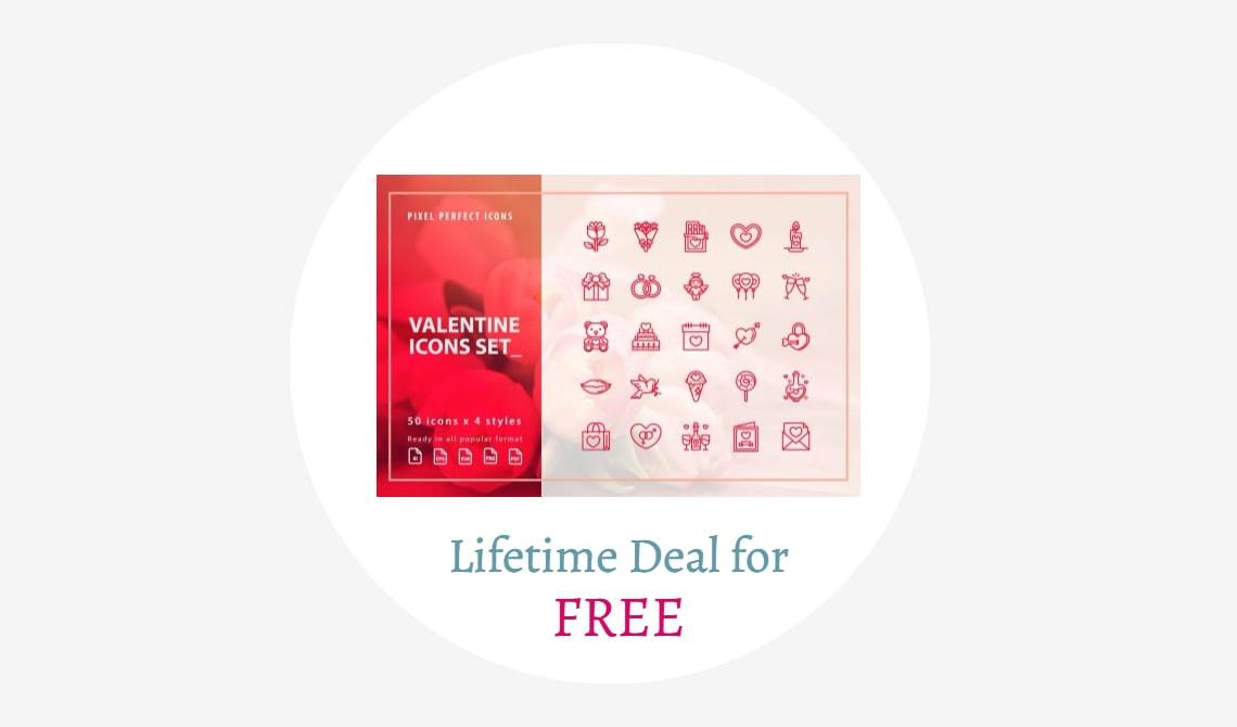 valentine day lifetime deal